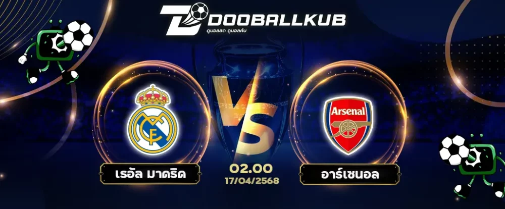 banner วิเคราะห์บอล_เรอัล มาดริด พบ อาร์เซนอล